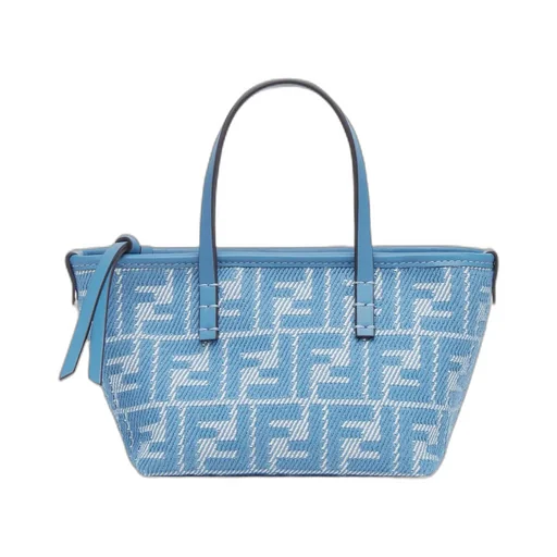 Roll Mini Ff Jacquard Mini Tote Bag