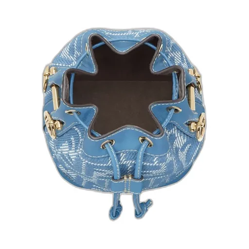 Mon Tresor Ff Jacquard Mini Bucket Bag