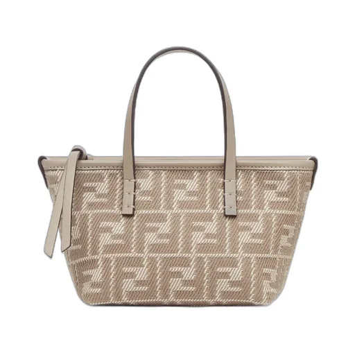 Roll Mini Ff Jacquard Mini Tote Bag