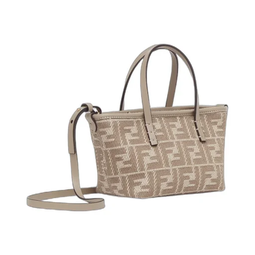 Roll Mini Ff Jacquard Mini Tote Bag