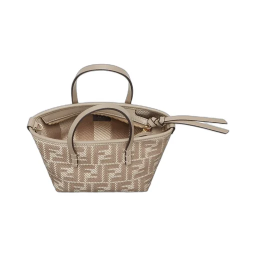 Roll Mini Ff Jacquard Mini Tote Bag