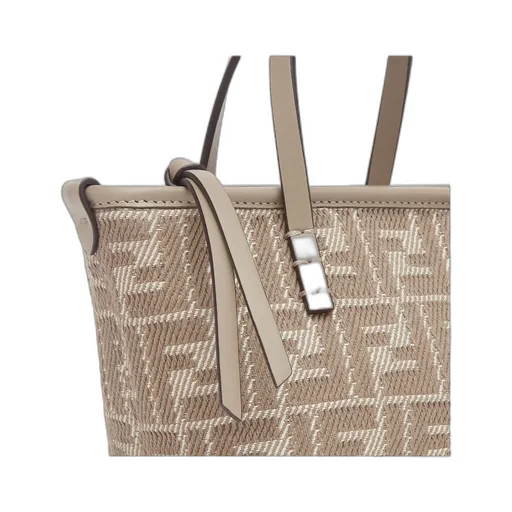 Roll Mini Ff Jacquard Mini Tote Bag
