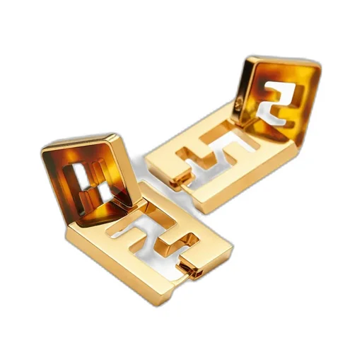 Forever Fendi Dropped Earrings