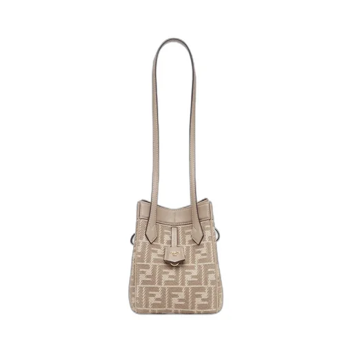 Origami Ff Jacquard Mini Shoulder Bag