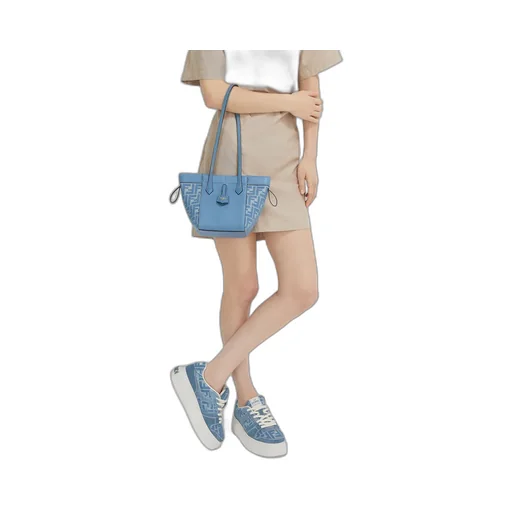 Fendi Match Panelled Low-Top Sneakers