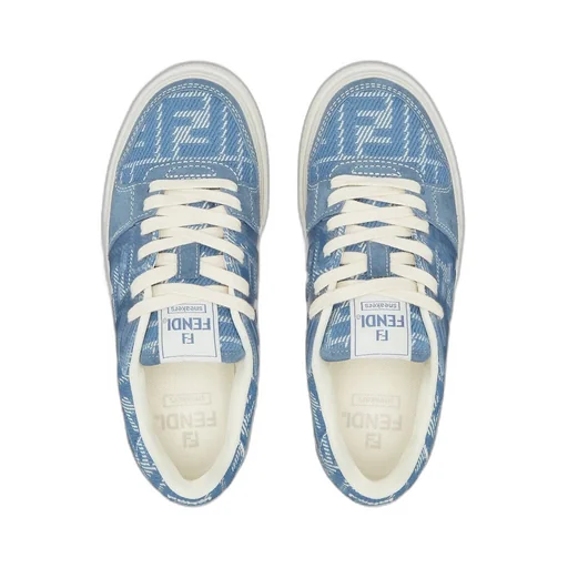 Fendi Match Panelled Low-Top Sneakers