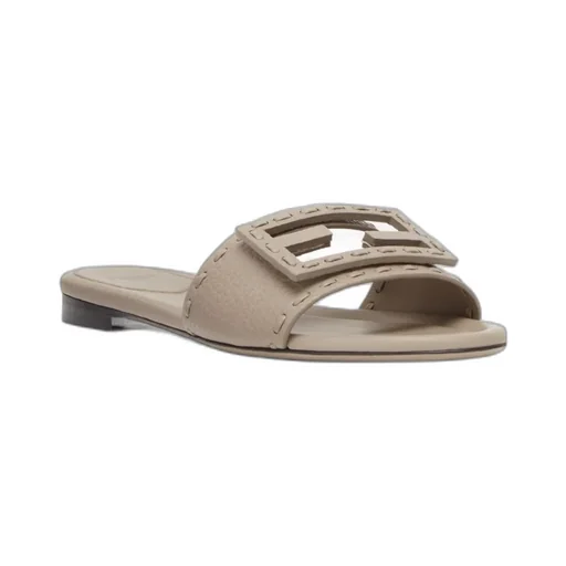 Baguette Logo Patch Slides