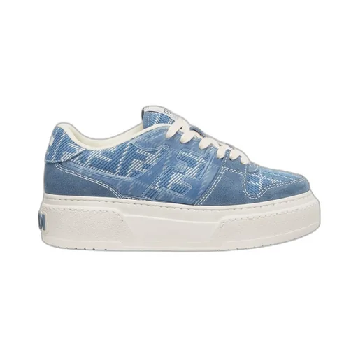 Fendi Match Panelled Low-Top Sneakers
