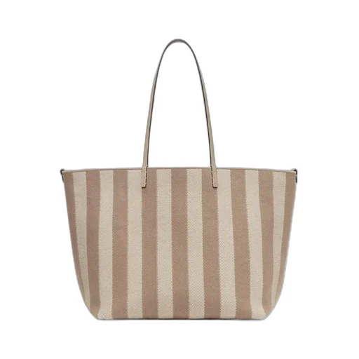 Roll Striped Large Reversible Tote Bag