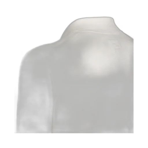 Asymmetric Button Short Sleeved Polo Shirt