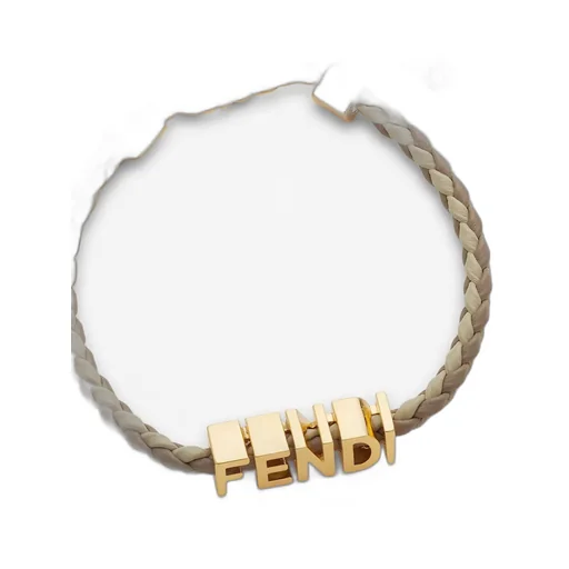 Fendigraphy Logo Lettering Bracelet