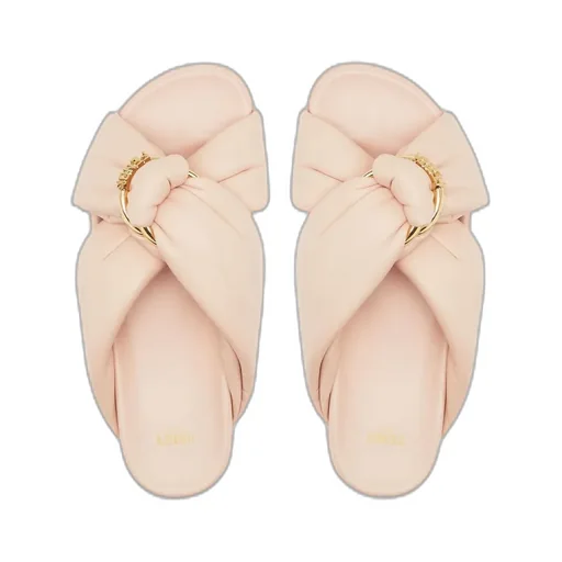 Feel Puffy Flat Slides