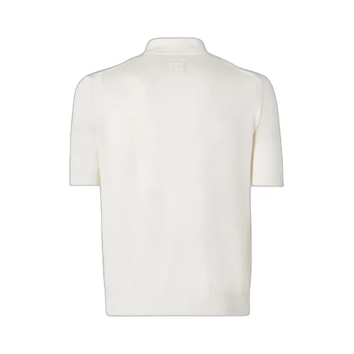 Asymmetric Button Short Sleeved Polo Shirt