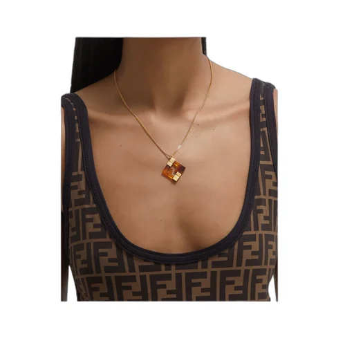 Forever Fendi Chained Necklace