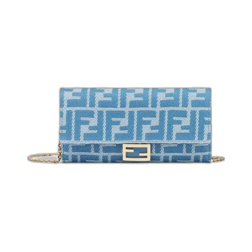 Baguette Continental Chain-Linked Wallet