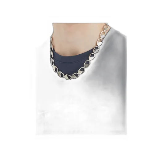 Hexagon Chained Necklace