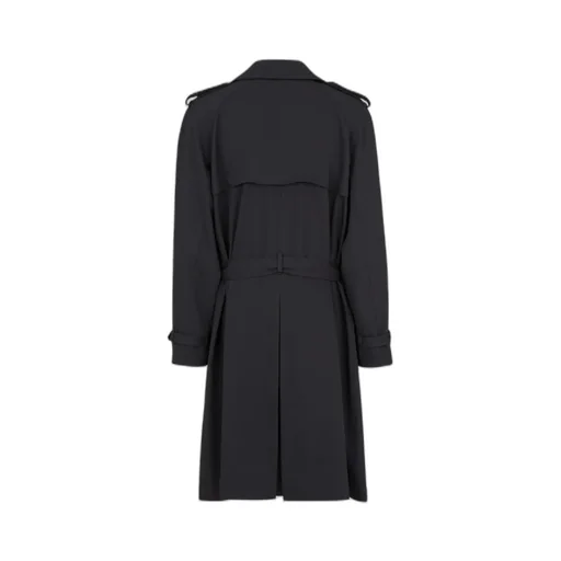 Double Breasted Belted Coat