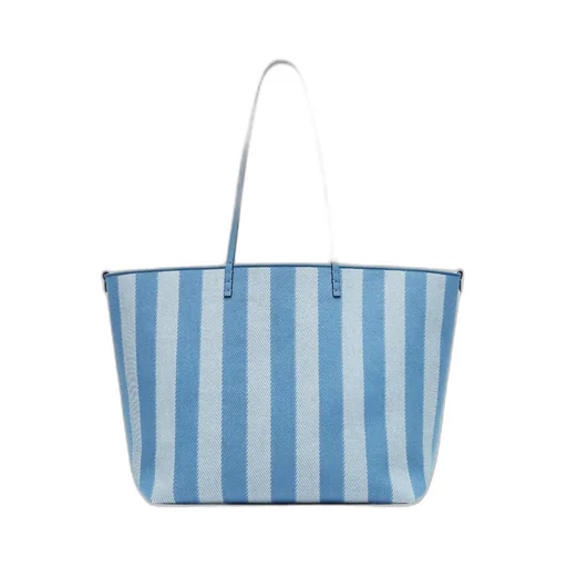 Roll Striped Large Reversible Tote Bag