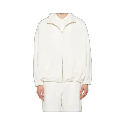 Monogram Printed Zipped Sweatshirt