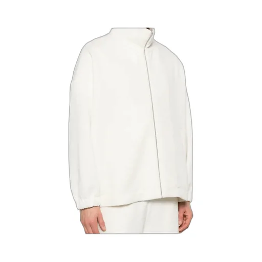 Monogram Printed Zipped Sweatshirt