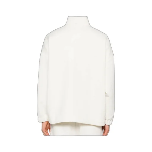 Monogram Printed Zipped Sweatshirt