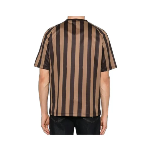 V-Neck Striped T-Shirt