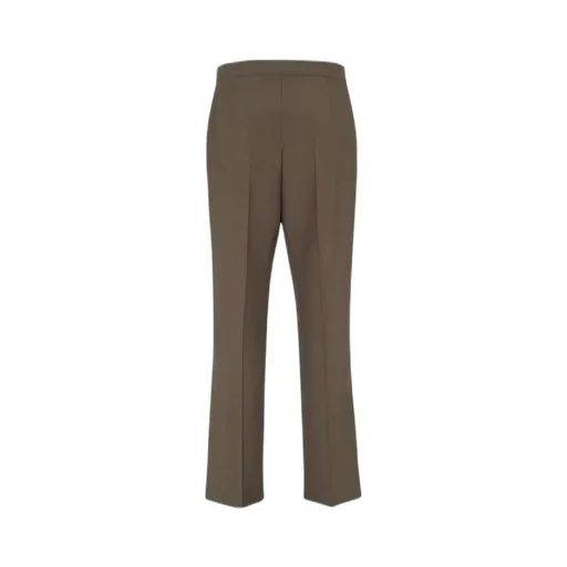 Straight-Leg Tailored Trousers