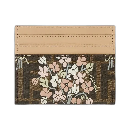 Roma Floral Printed Card Case