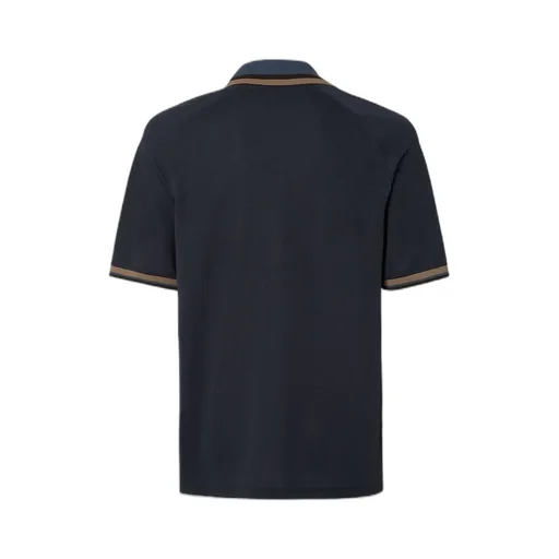 Crest Embroidered Short-Sleeve Polo Shirt