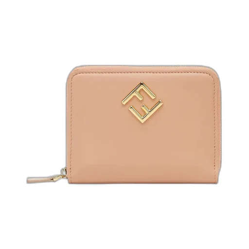 Ff Diamonds Zip Around Medium Wallet