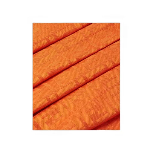 Ff Jacquard Frayed-Edge Scarf