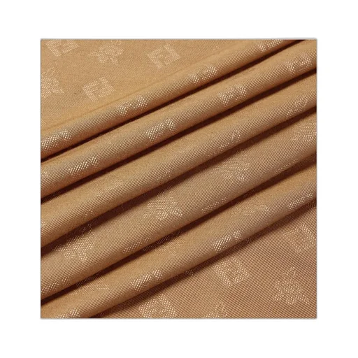 Ff Jacquard Frayed-Edge Scarf