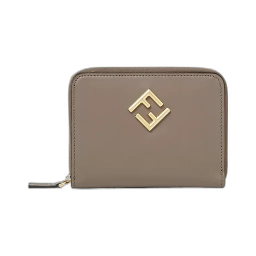Ff Diamonds Zip Around Medium Wallet