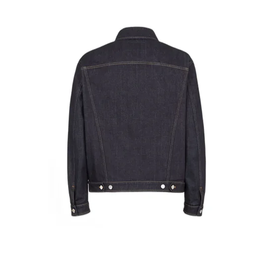 Crest Embroidered Jeans Jacket