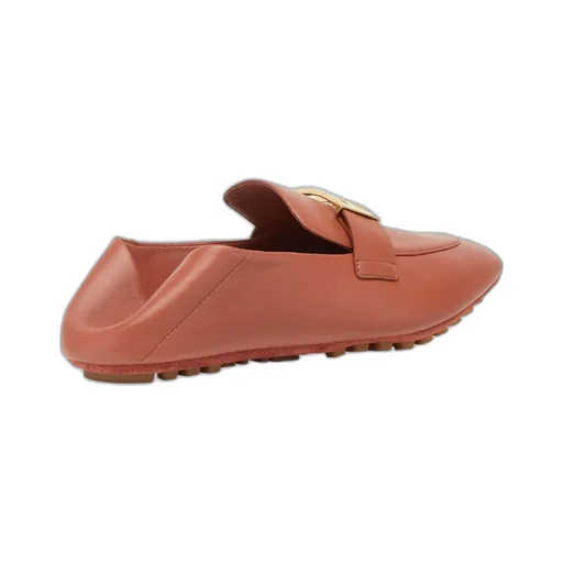 Baguette Ff Plaque Loafers