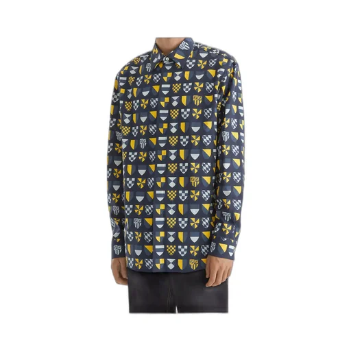 Graphic Printed Long-Sleeve Shirt