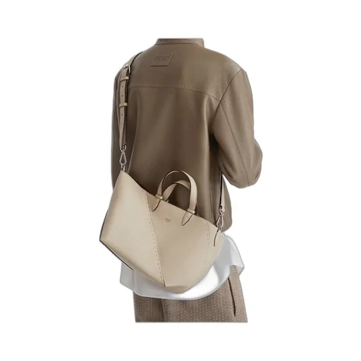Selleria Diagonal Small Tote Bag