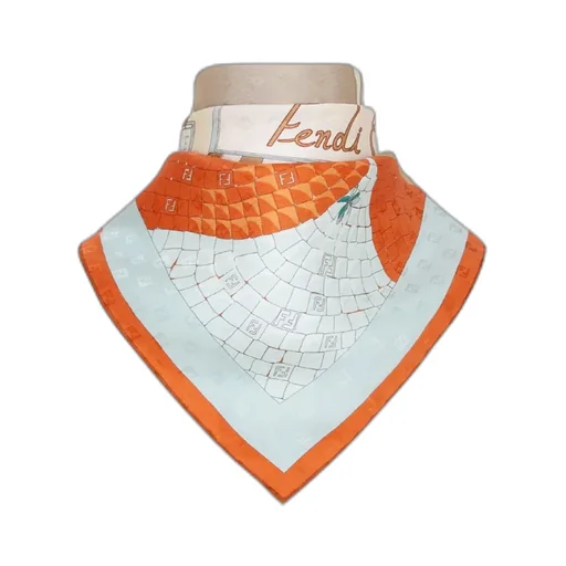 Graphic Printed Square Scarf