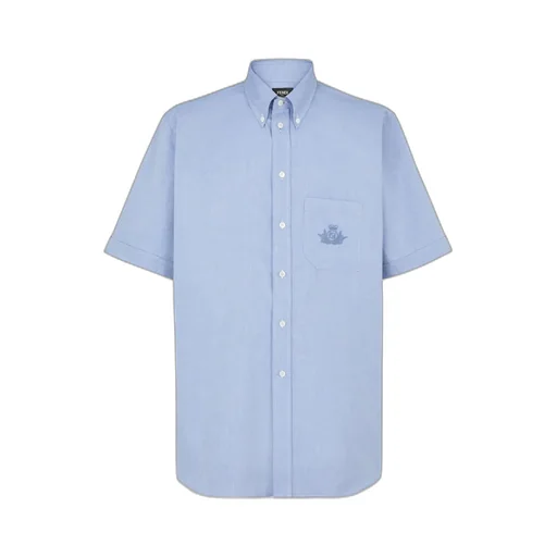 Logo Embroidered Short Sleeved Shirt