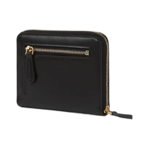Ff Diamonds Zip Around Medium Wallet