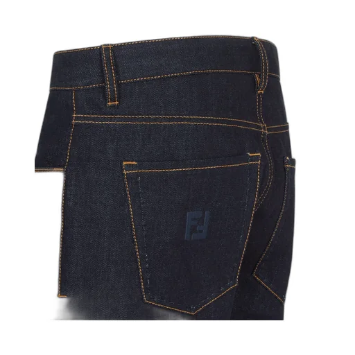 Straight-Leg Long Jeans