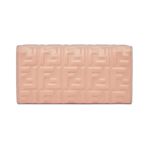Ff Motif Baguette Continental Chain-Linked Wallet