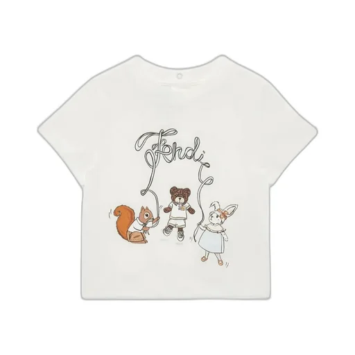 Jersey Baby T-Shirt With Print