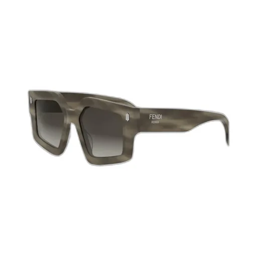 Geometric-Frame Sunglasses