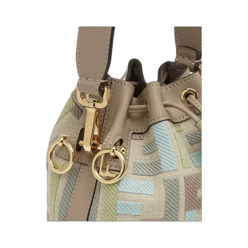 Mon Tresor Drawstring Bucket Bag