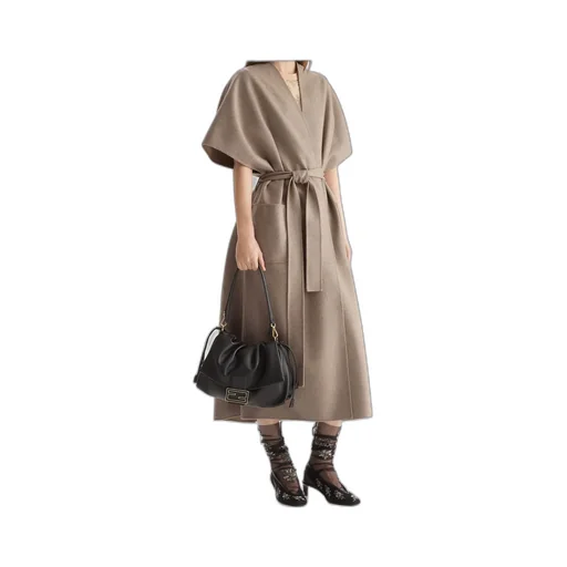 Mamma Baguette Drawstring Shoulder Bag