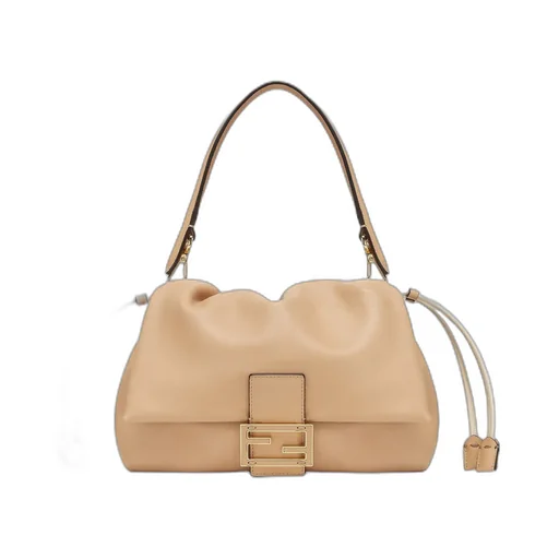 Mamma Baguette Logo Plaque Shoulder Bag