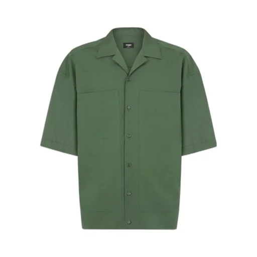 Short Sleeved Buttoned Shirt