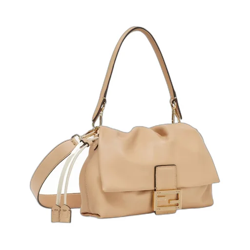 Mamma Baguette Logo Plaque Shoulder Bag