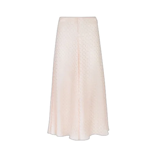 Ff Printed Flared Midi Skirt
